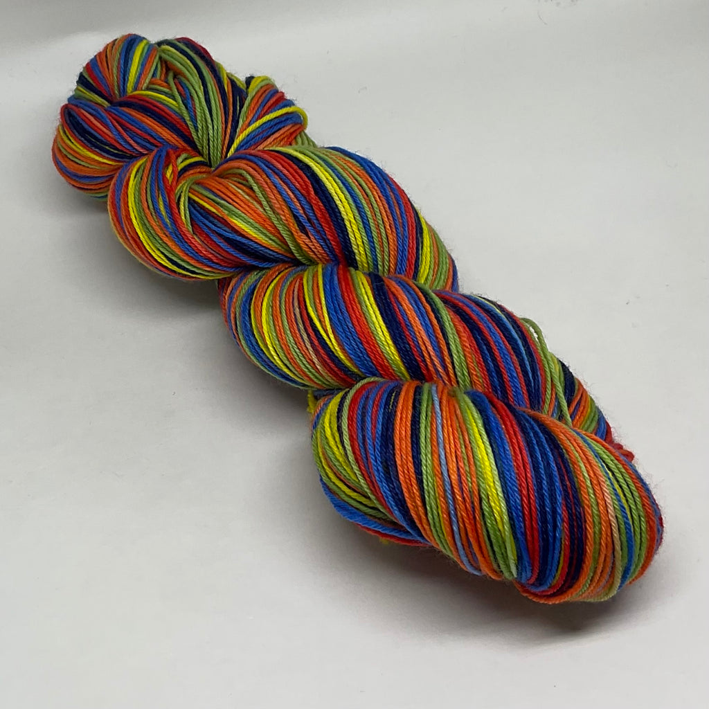 Poppy Fields Six Stripe Self Striping Yarn