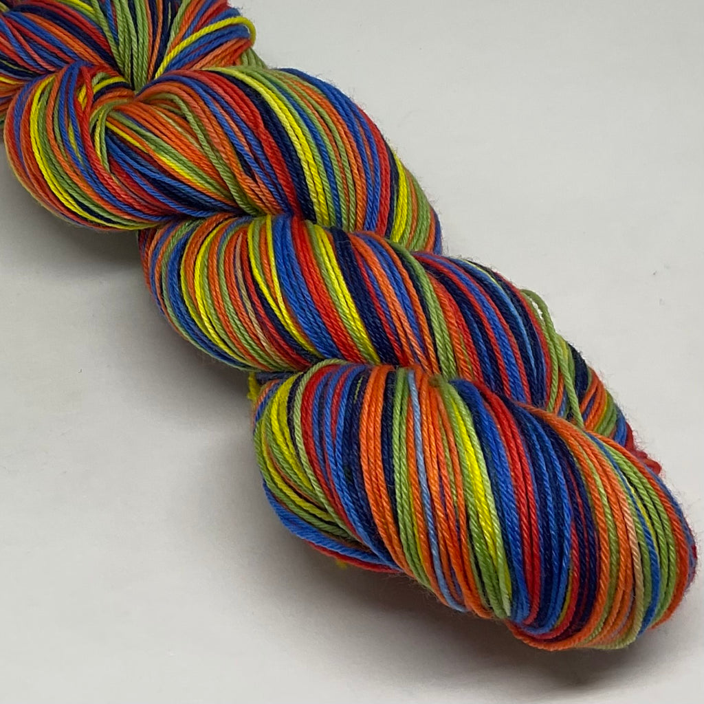 Poppy Fields Six Stripe Self Striping Yarn