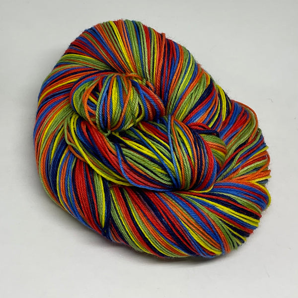 Poppy Fields Six Stripe Self Striping Yarn