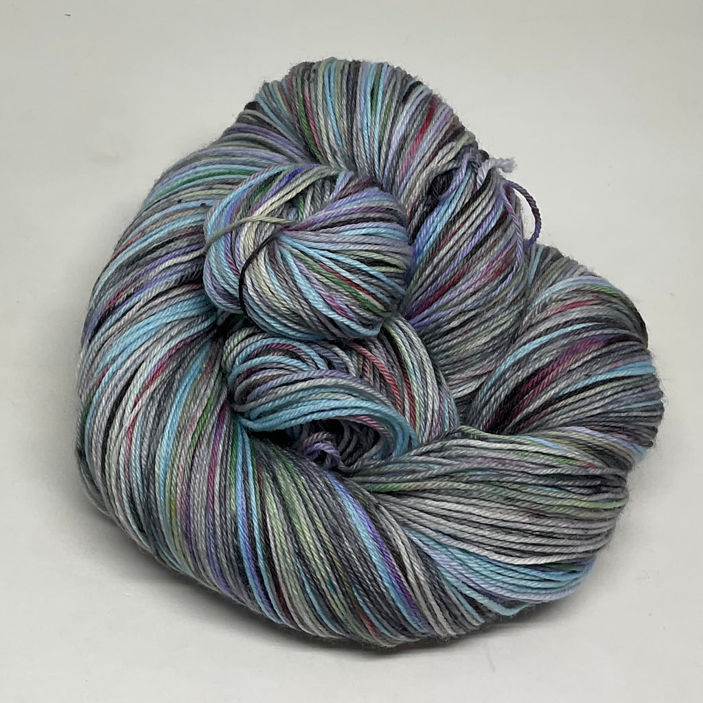Bumble the ZomBody Snow Monster Six Stripe Self Striping Yarn