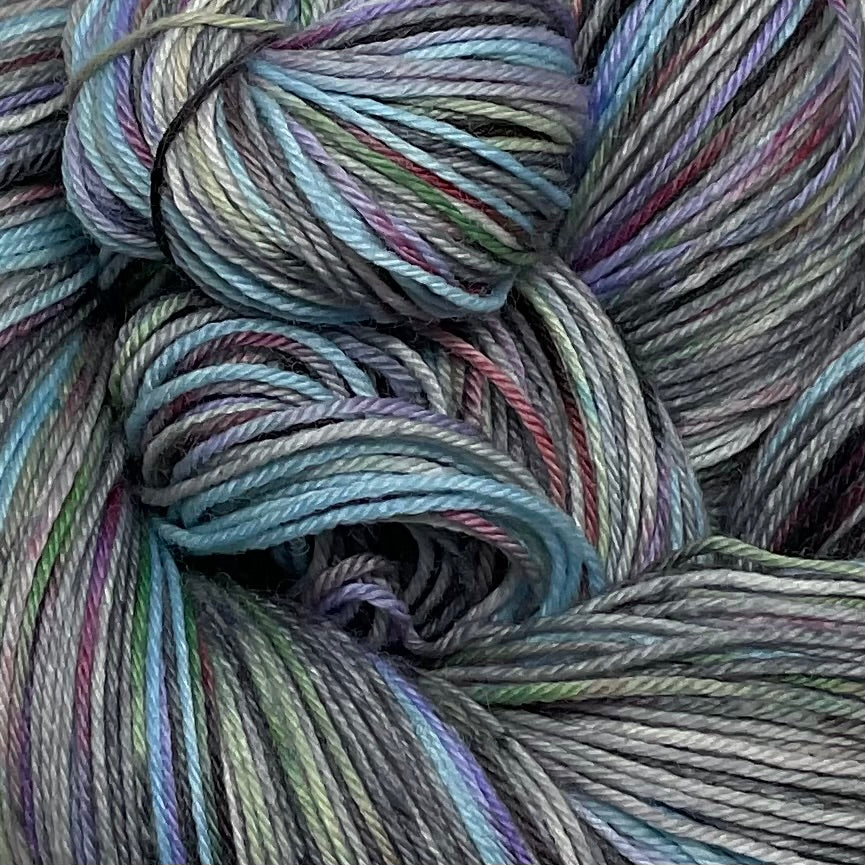 Bumble the ZomBody Snow Monster Six Stripe Self Striping Yarn