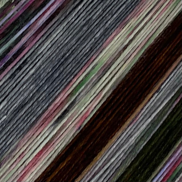 Burgermeister Meister ZomBody Six Stripe Self Striping Yarn