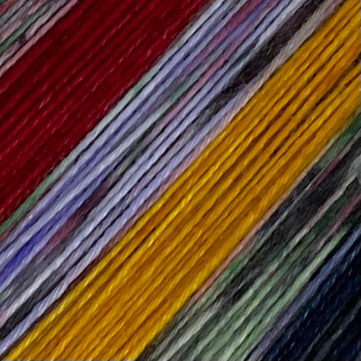 Herme the ZomBody Elf Six Stripe Self Striping Yarn