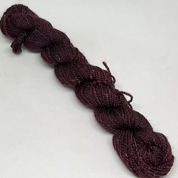 Single Red Maple Mini Skein for Toes and Heels Approx. 92 yards