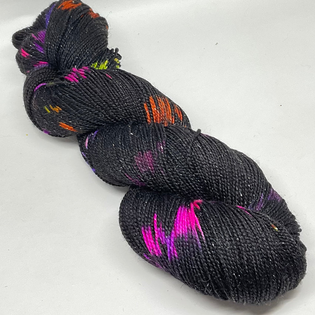 Kooky Halloween Speckles Variegated Yarn