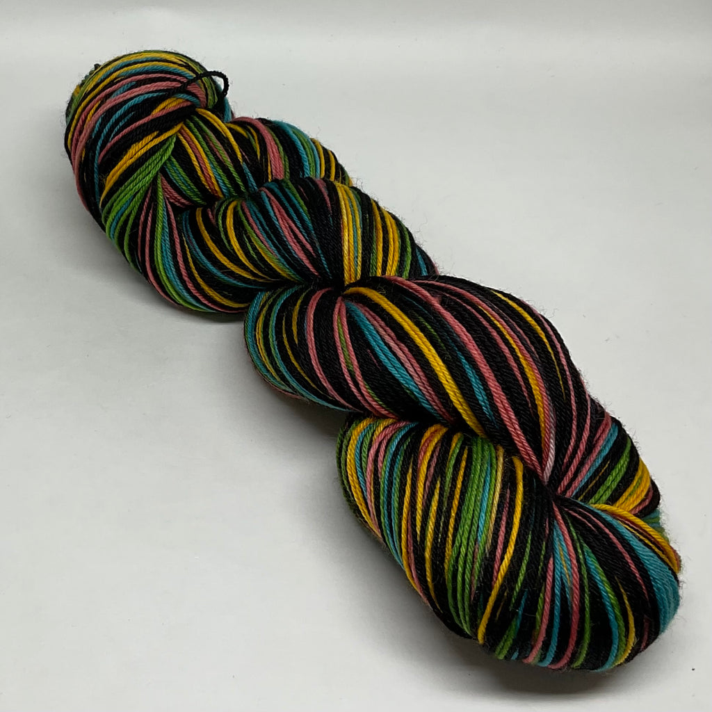 Vinyl Seven Stripe Self Striping Yarn