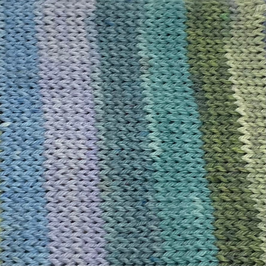 Bergsma’s Froggy Frog World Six Stripe Self Striping Yarn