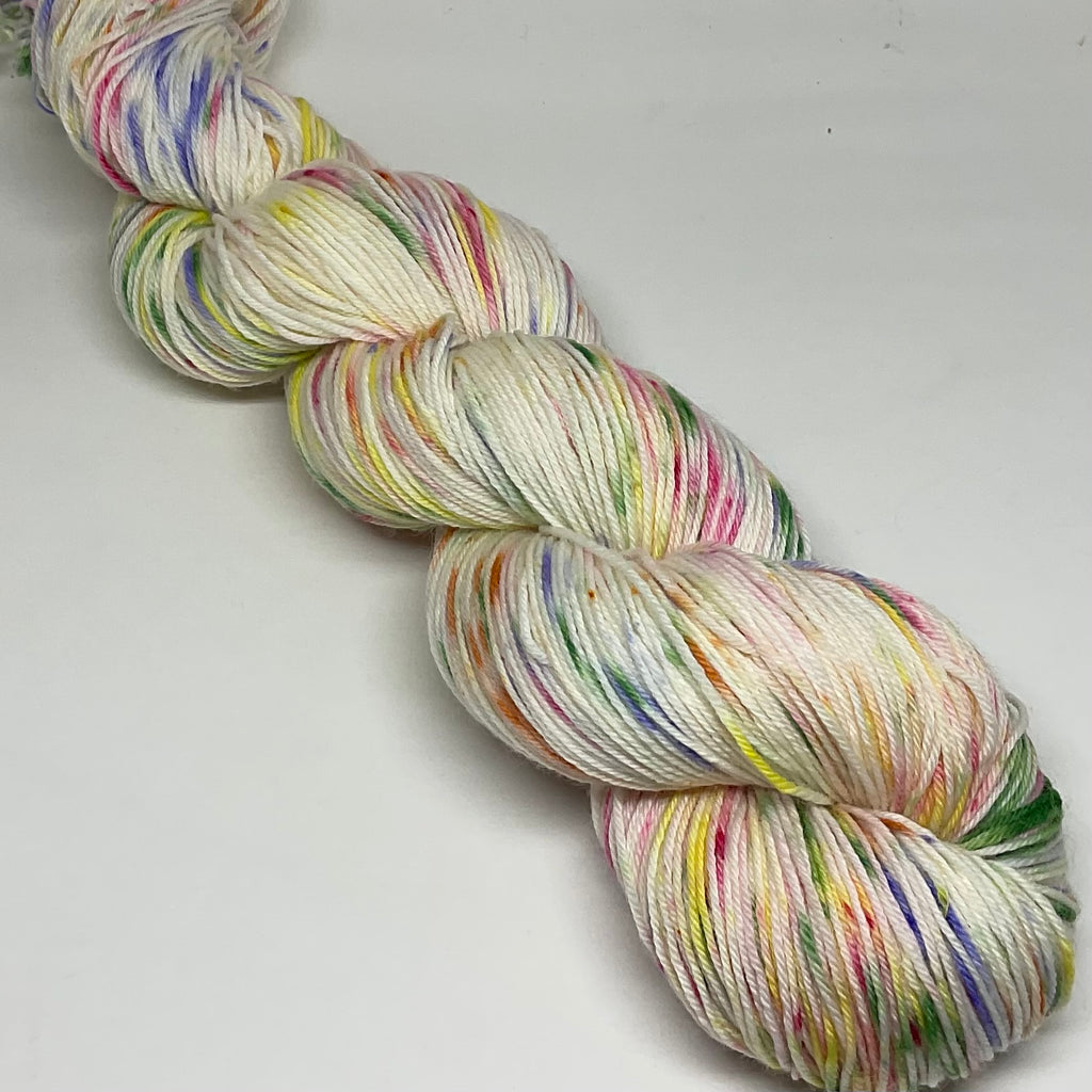 Conversation Hearts Speckled Variegated Yarn