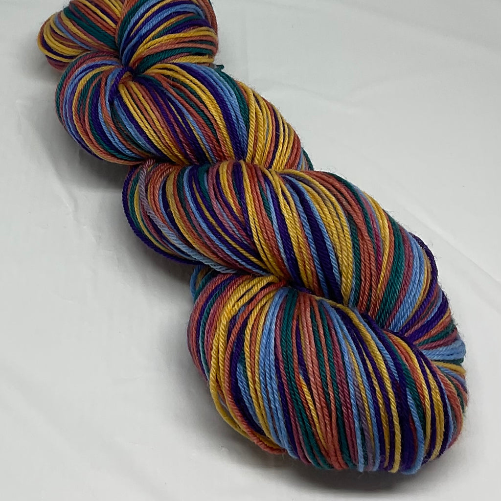 Wrinkle in Time Six Stripe Self Striping Yarn