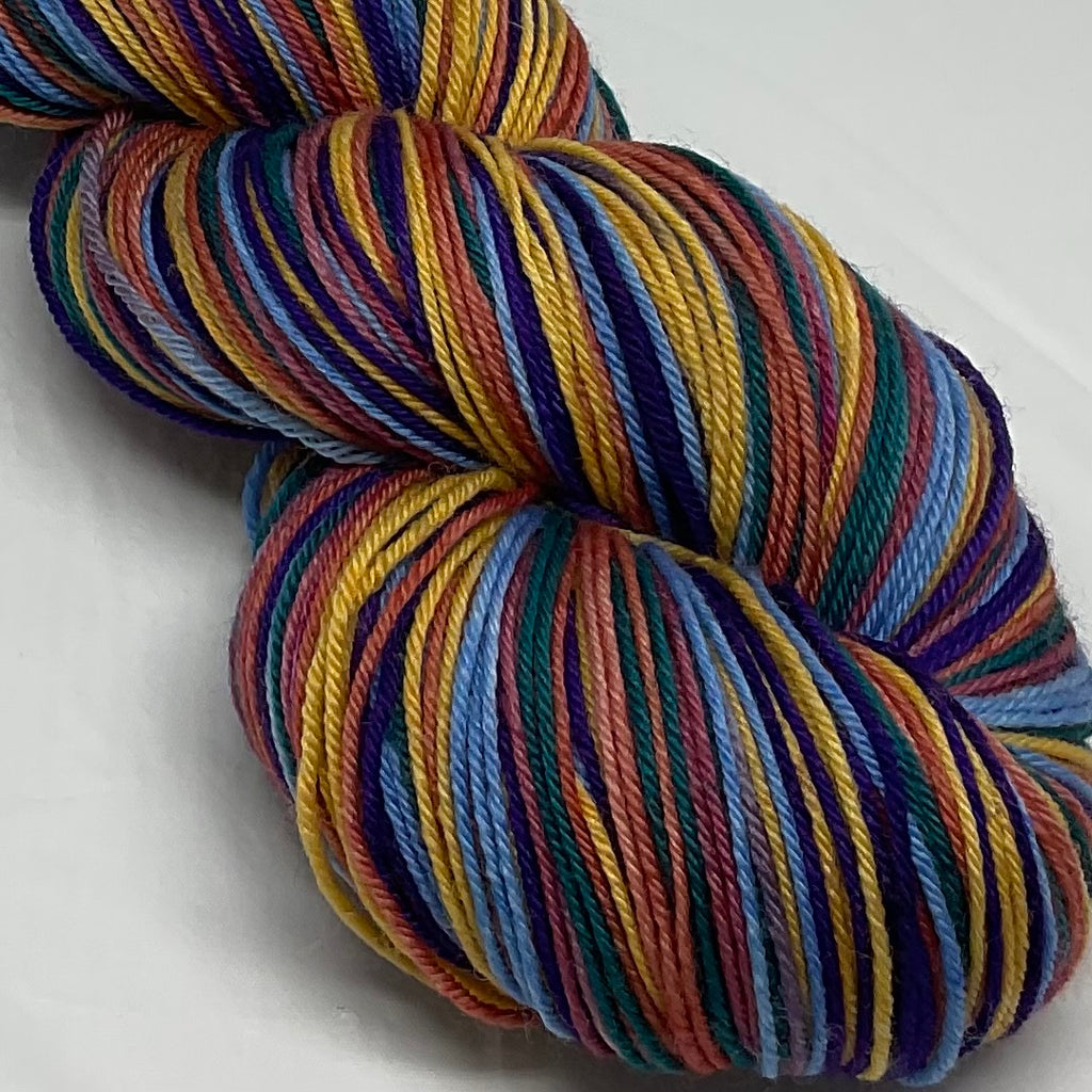 Wrinkle in Time Six Stripe Self Striping Yarn