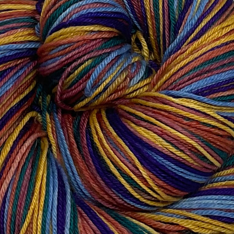 Wrinkle in Time Six Stripe Self Striping Yarn