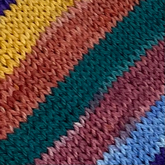 Wrinkle in Time Six Stripe Self Striping Yarn