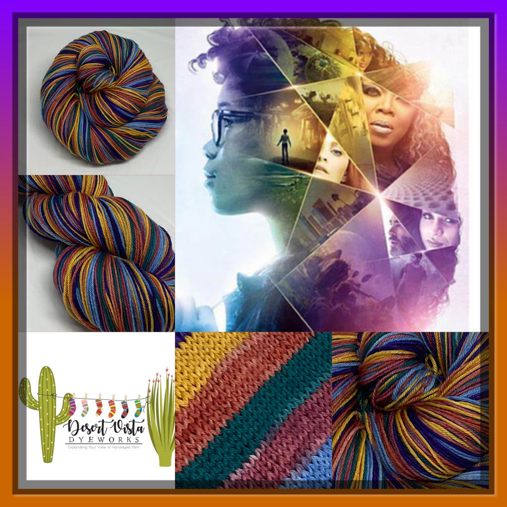 Wrinkle in Time Six Stripe Self Striping Yarn