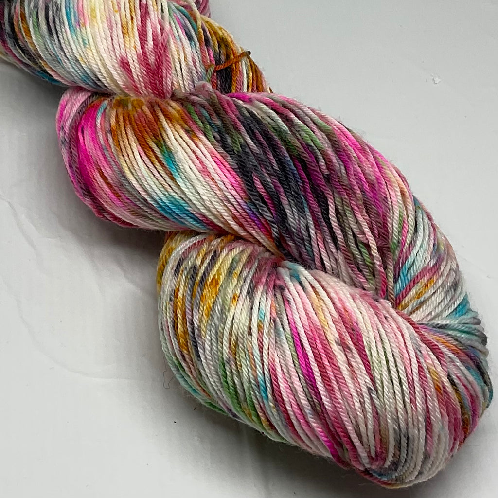 Dia de Los Muertos Speckled Variegated Yarn