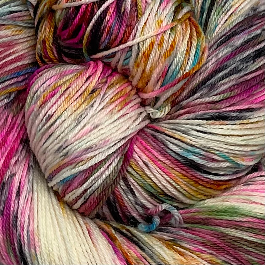 Dia de Los Muertos Speckled Variegated Yarn
