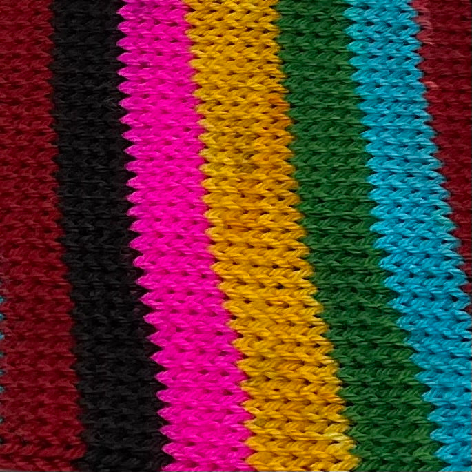 Dia de los Muertos Six Stripe Self Striping Yarn