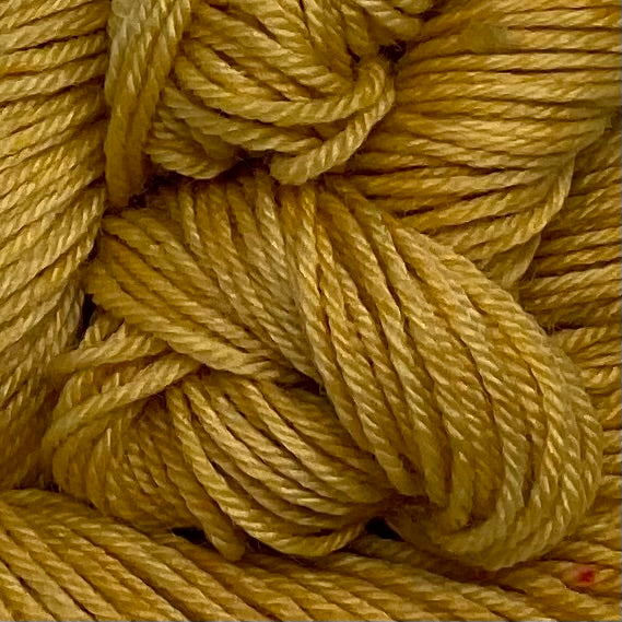 Single Gold Mini Skein for Toes and Heels Approx. 92 yards