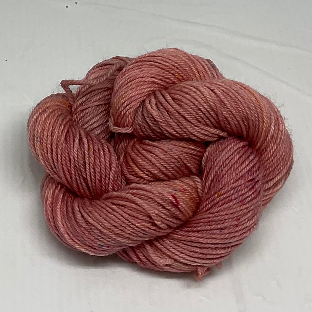 Single Apricot Mini Skein for Toes and Heels Approx. 92 yards