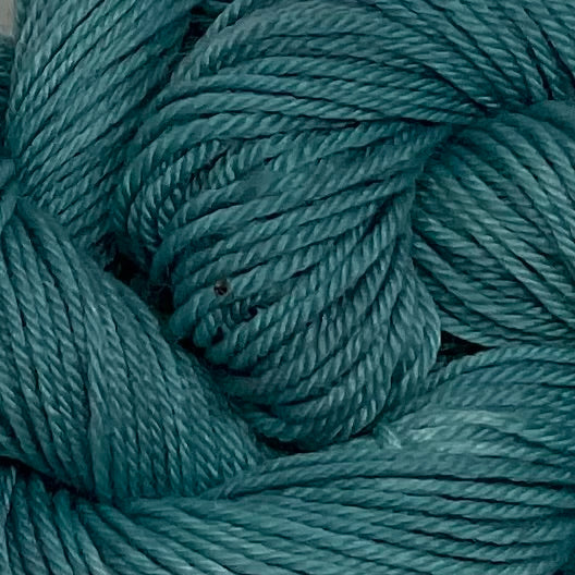 Single Aqua Mini Skein for Toes and Heels Approx. 92 yards