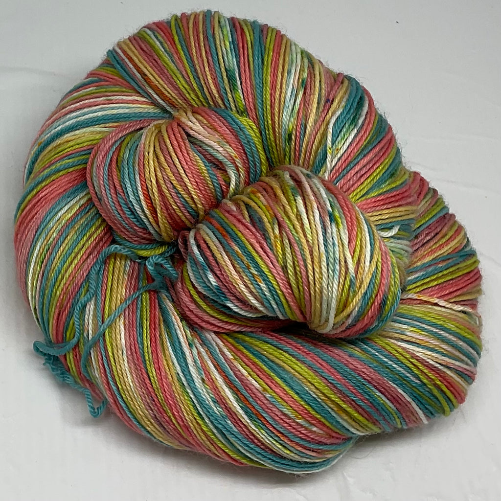 West Coast Summertime Six Stripe Self Striping Yarn