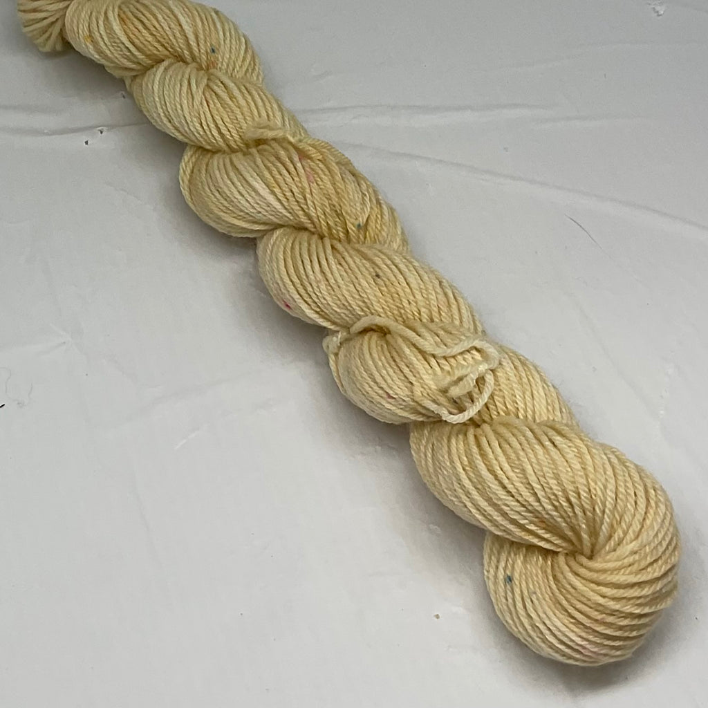 Single Sand Mini Skein for Toes and Heels Approx. 92 yards