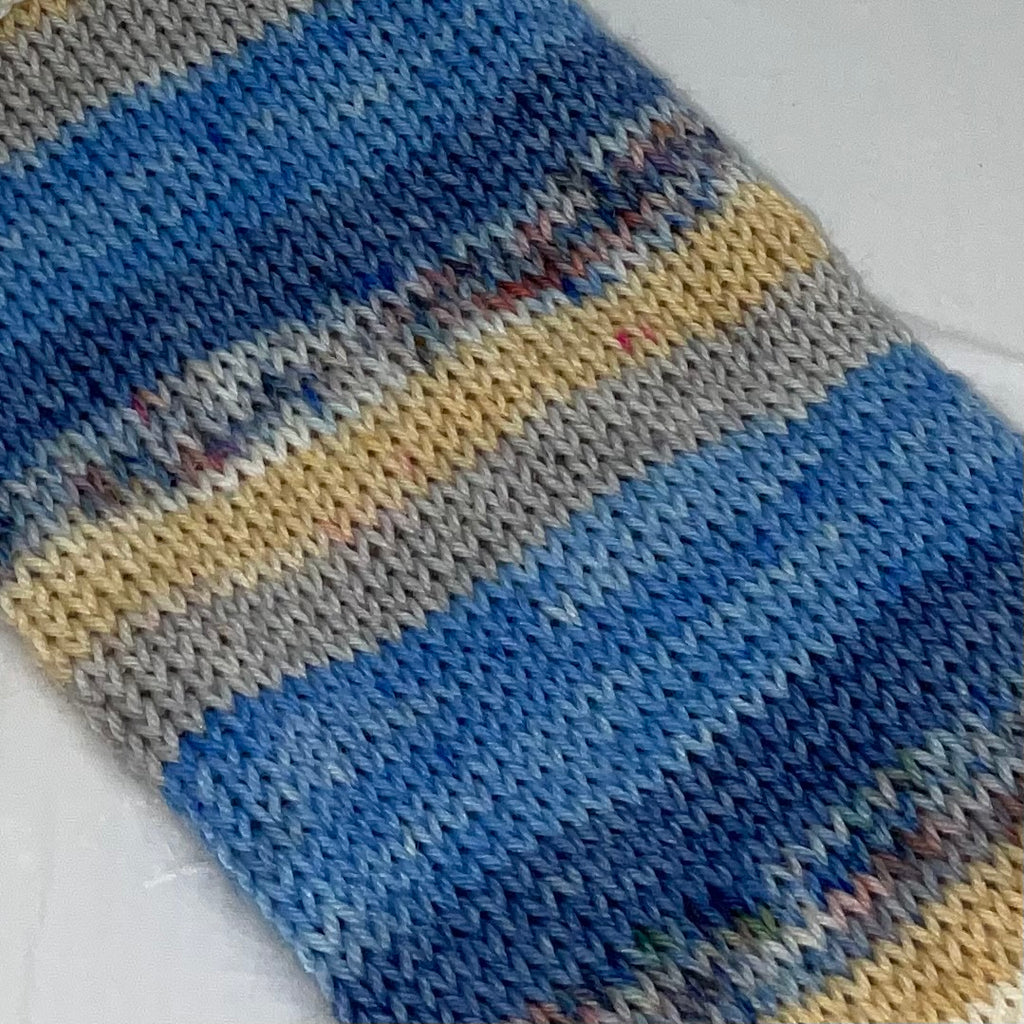 East Coast Summertime Six Stripe Self Striping Yarn