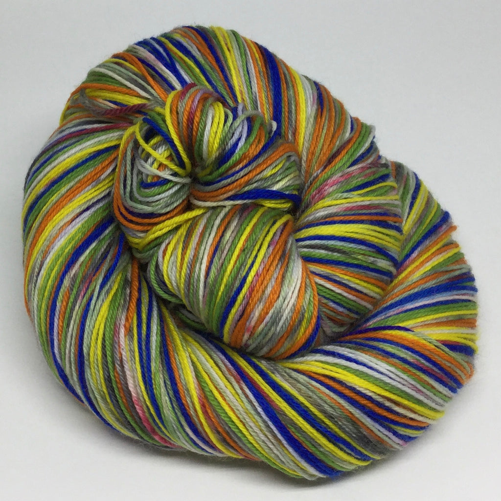 HR Puff n' ZomBody Eight Stripe Self Striping Yarn