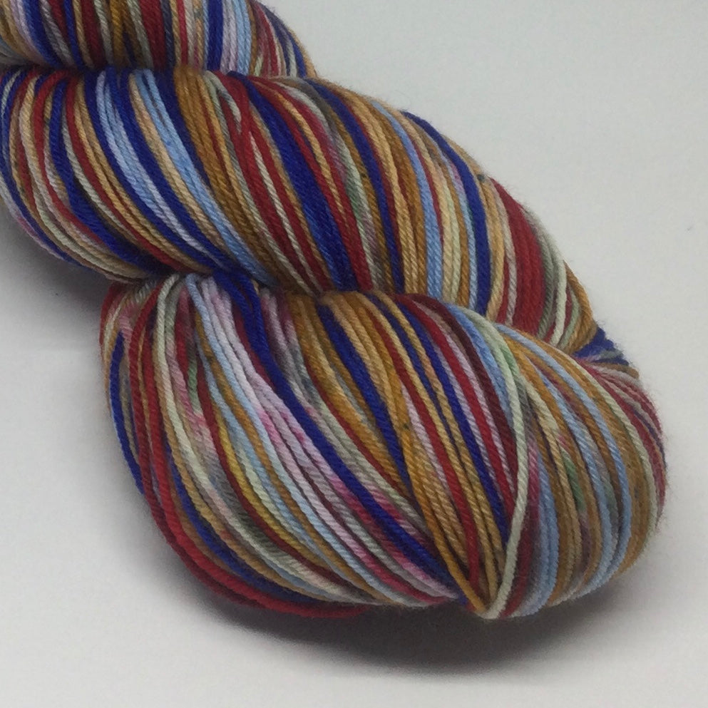 Anthony and ZomBody Cleopatra Eight Stripe Self Striping Sock Yarn