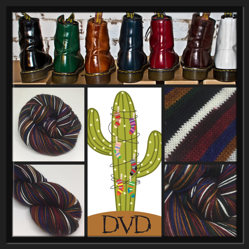 Doc Martens Seven Stripe Self Striping Yarn