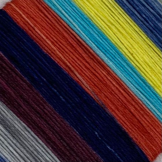 Road Atlas Seven Stripe Self Striping Yarn