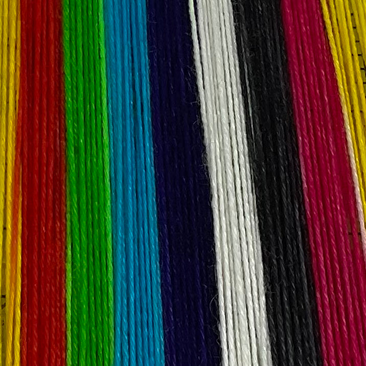 Eleven Eight Stripe Self Striping Sock Yarn