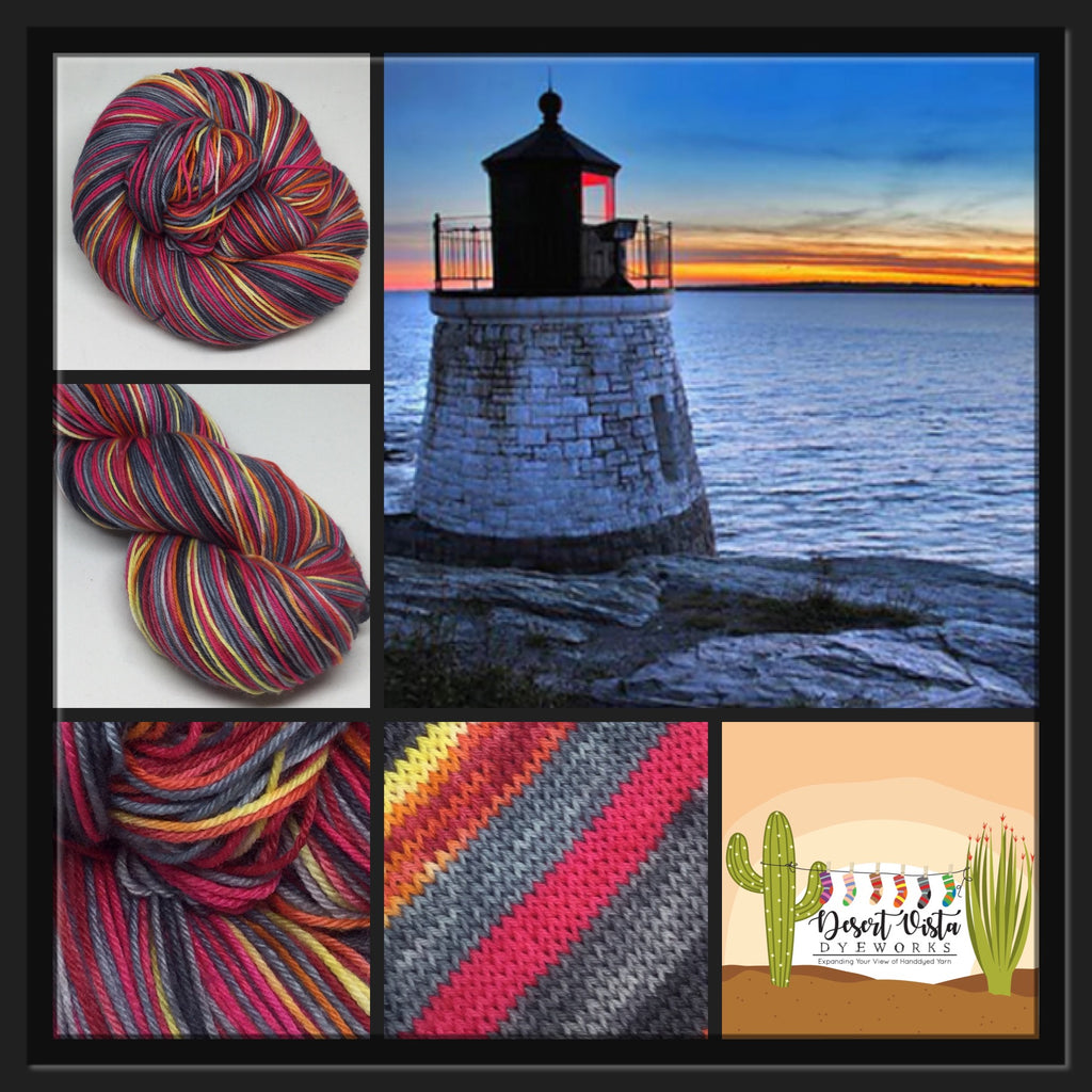 Lighthouse Five Stripe Self Striping Yarn