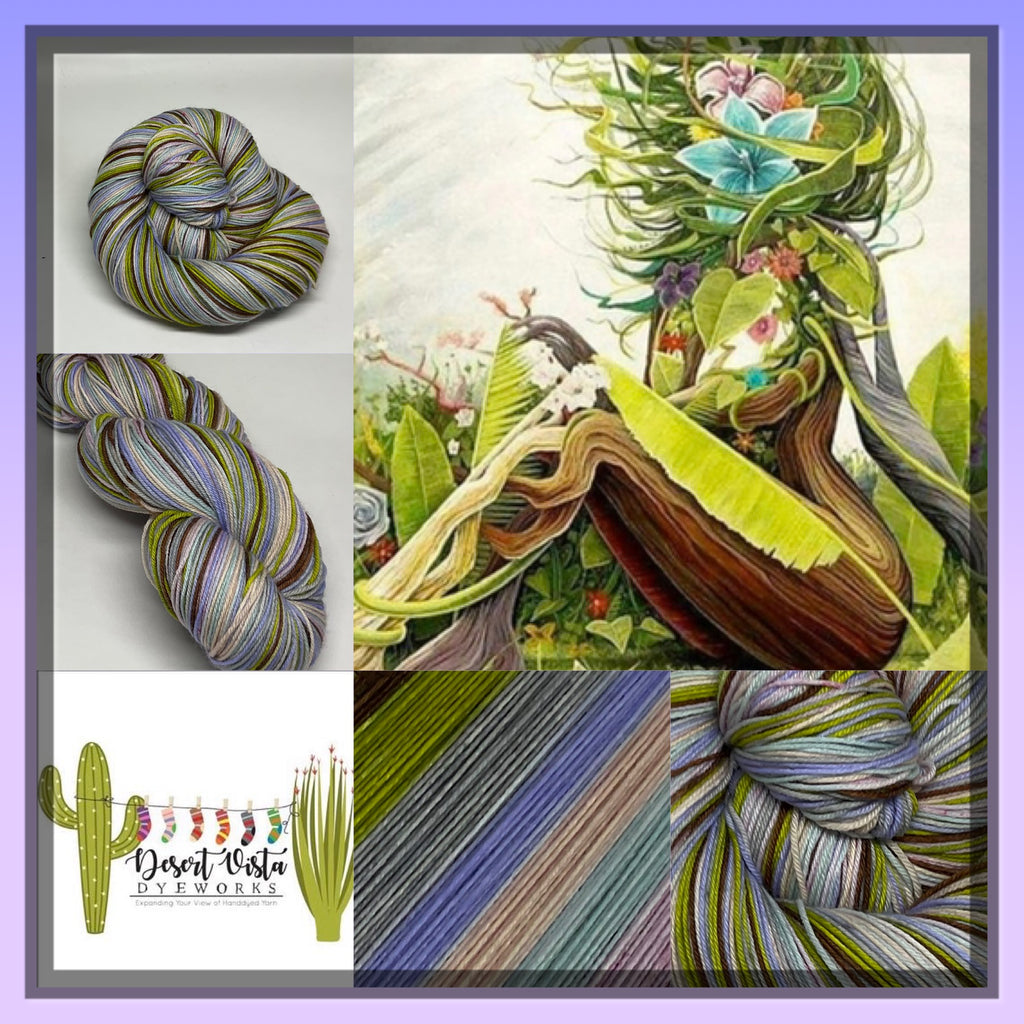 Mother Nature Seven Stripe Self Striping Yarn