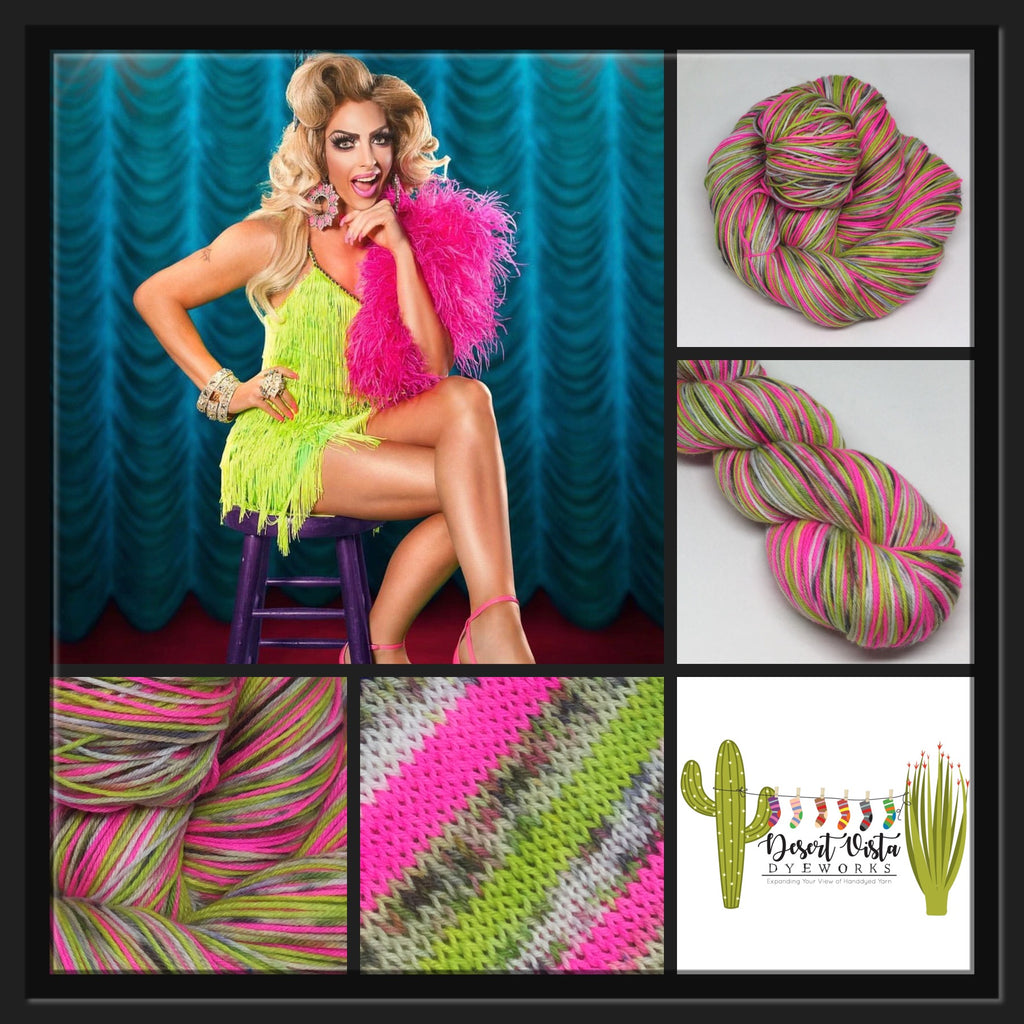Alyssa ZomBody Edwards Four Stripe Self Striping Yarn