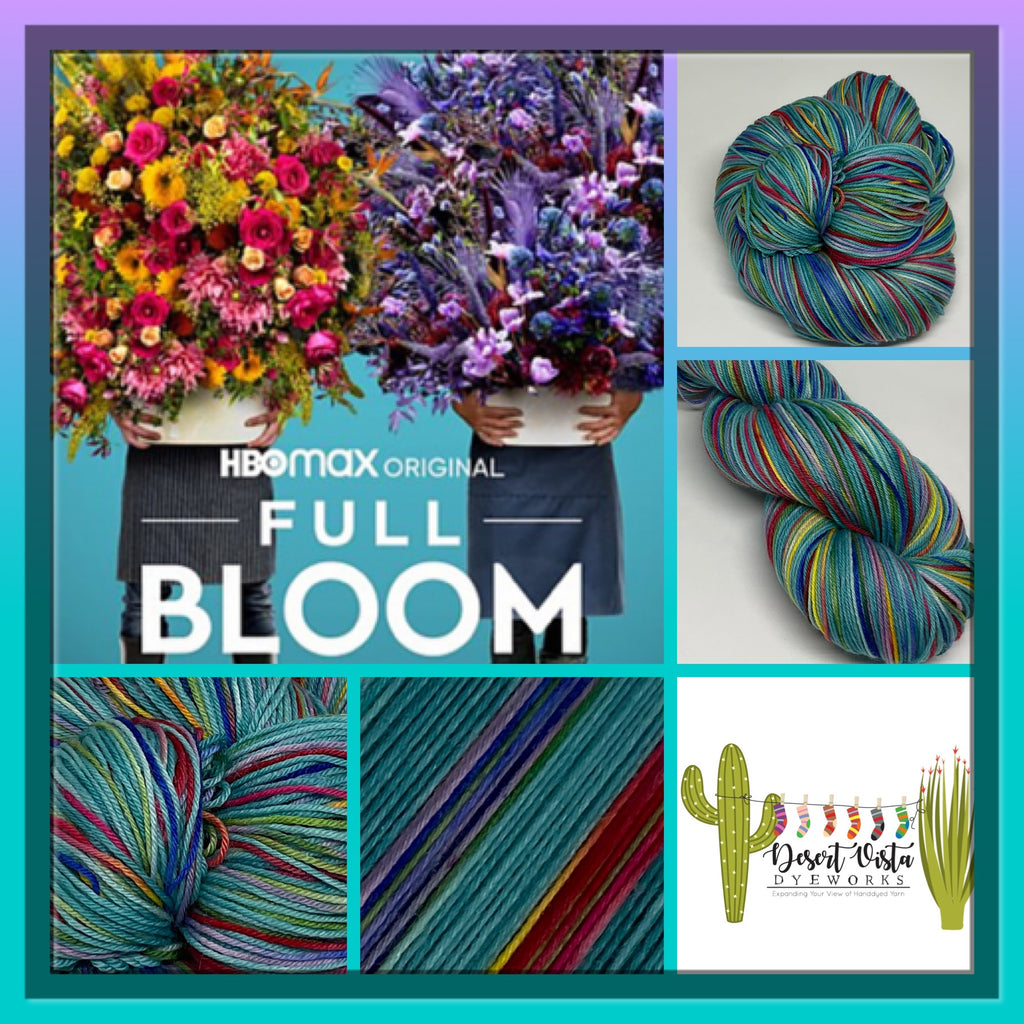 Full Bloom Four Stripe Self Striping Yarn