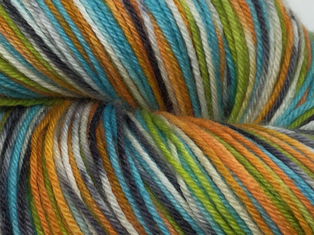 Milo and Otis Four Stripe Self Striping Yarn