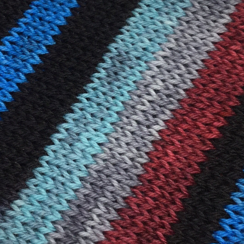 Stranger Things 1 Inspired Six Stripe Self Striping Yarn