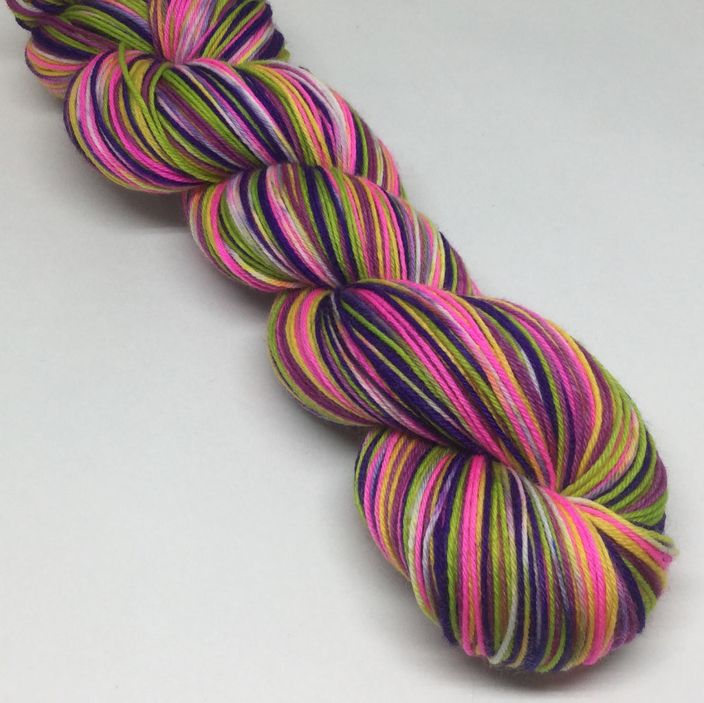 Tie Dye Frap Six Stripe Self Striping Yarn