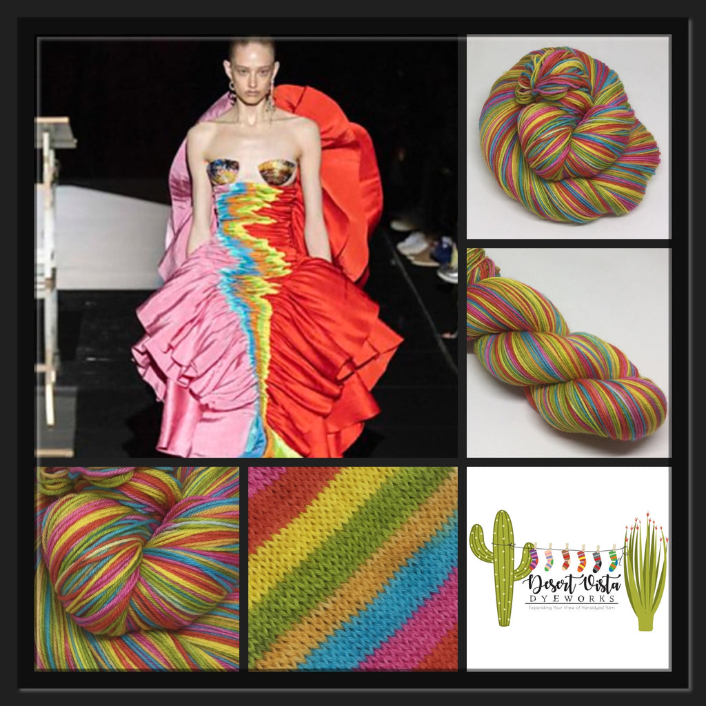 Schiaparelli Six Stripe Self Striping Yarn