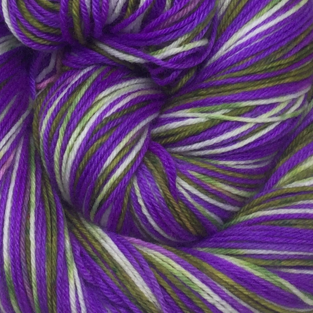 Witches Brew Frap Four Stripe Self Striping Yarn