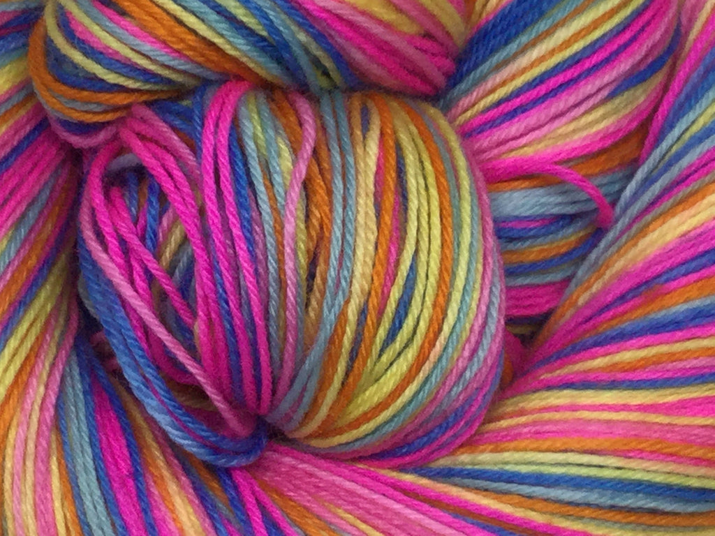 Caribbean Colors Six Stripe Self Striping Yarn
