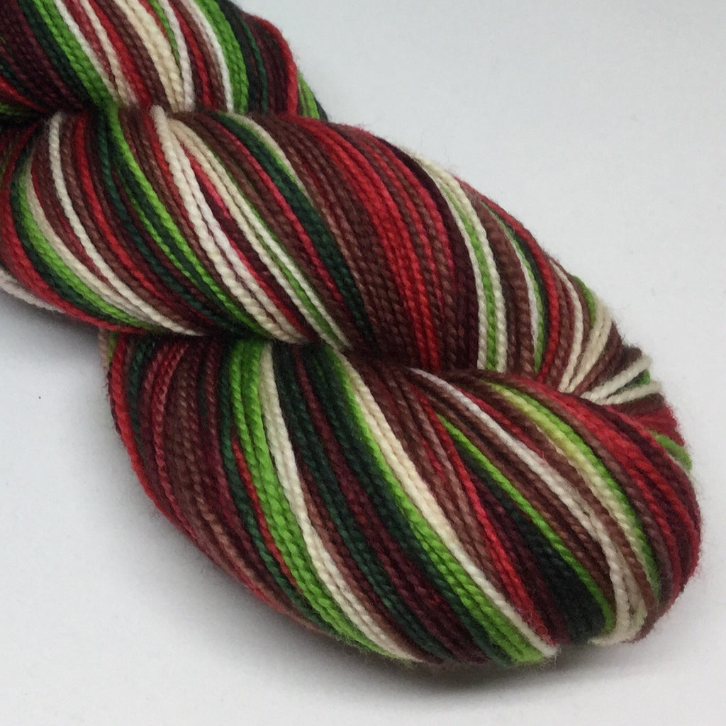 Country Christmas Six Stripe Self Striping Yarn