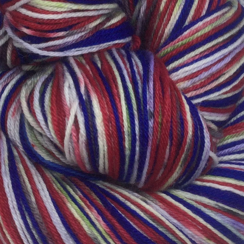 Spider Zombody Man Four Stripe Self Striping Yarn