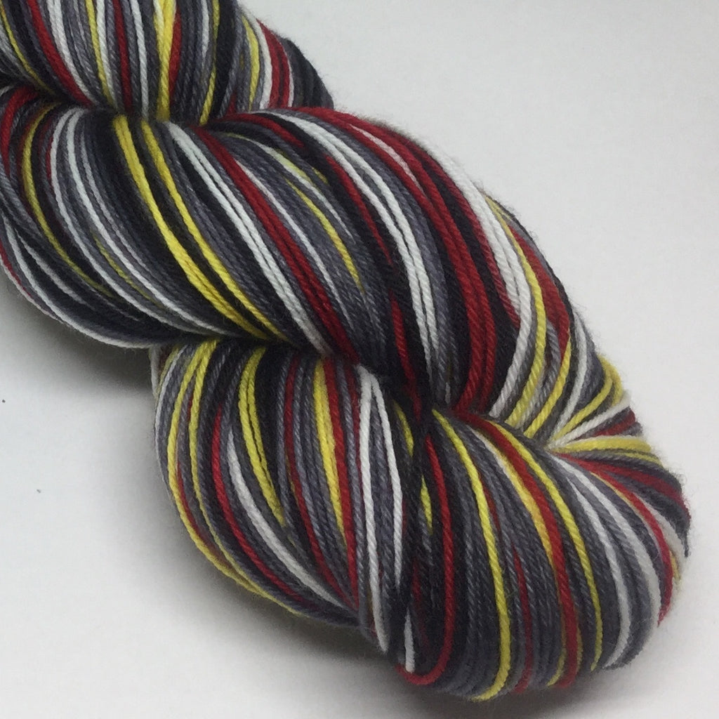 My Favorite Murder Podcast Inspired Eight Stripe Self Striping Yarn