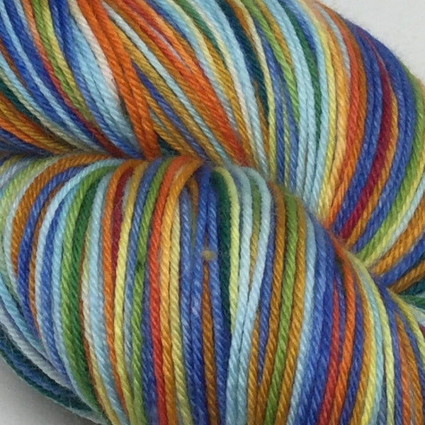 Saguenay Fjord Four Stripe Self Striping Yarn