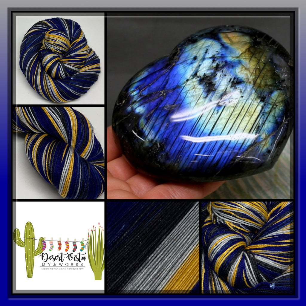Oregon Agate Five Stripe Self Striping Sock Yarn