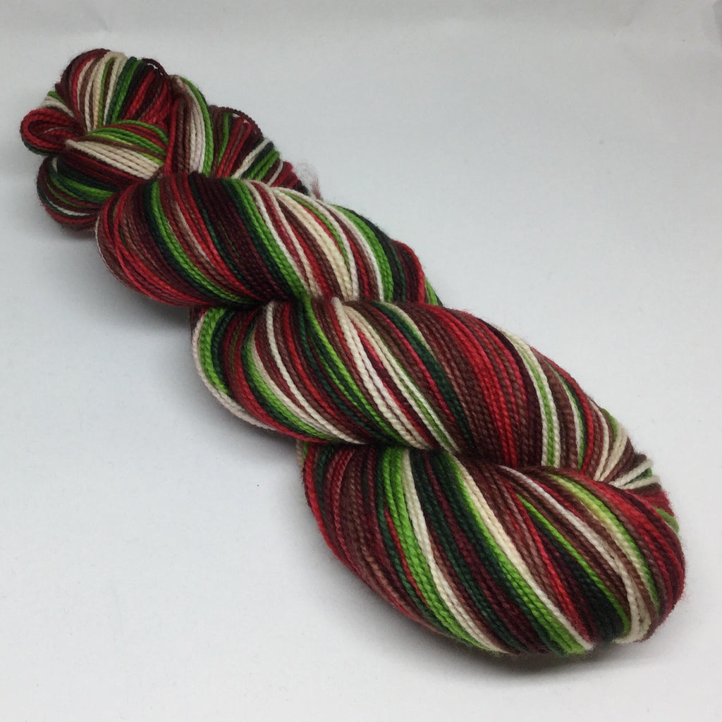 Country Christmas Six Stripe Self Striping Yarn