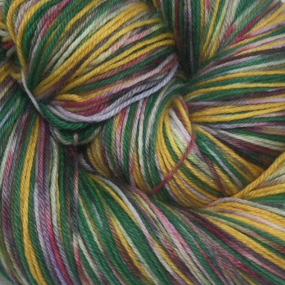 Aqua Zombody Man Four Stripe Self Striping Yarn