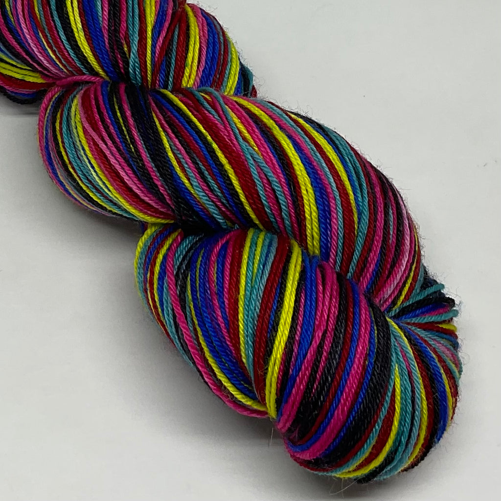 Stranger Things 3 Inspired Six Stripe Self Striping Yarn