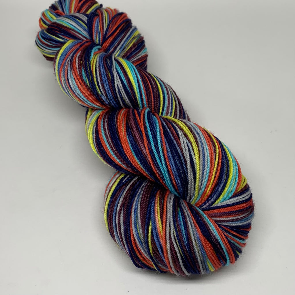 Road Atlas Seven Stripe Self Striping Yarn